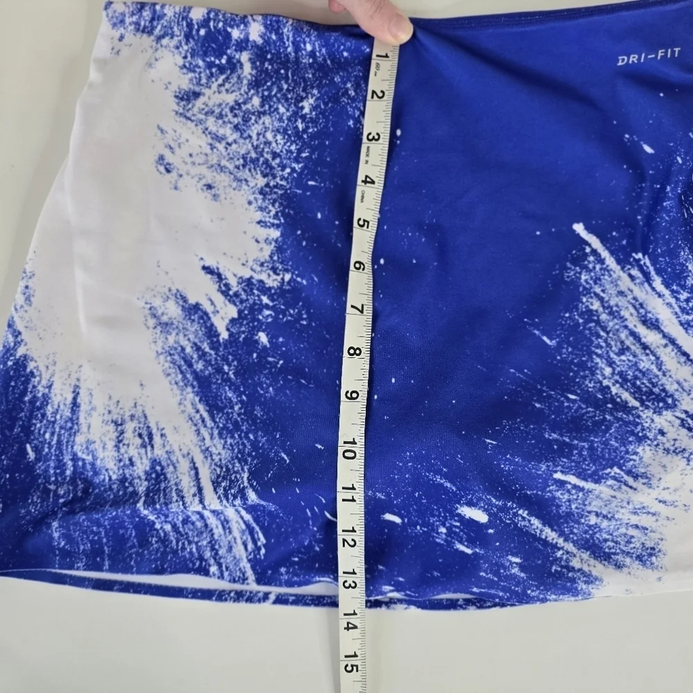 Nike Power Court Spin Skorts Purple/White Splash Print Size S Tennis Pickleball